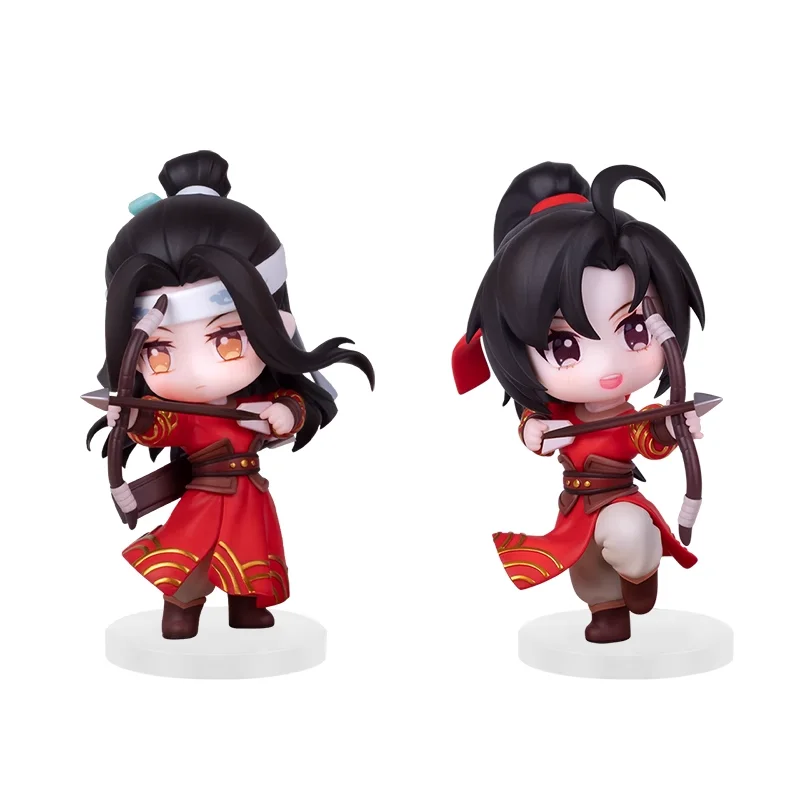 

Stock Original Mo Dao Zu Shi Lan Wangji Wei Wuxian Q Version Anime Action Figure Toys For Boys Girls Kids Children Birthday Gift