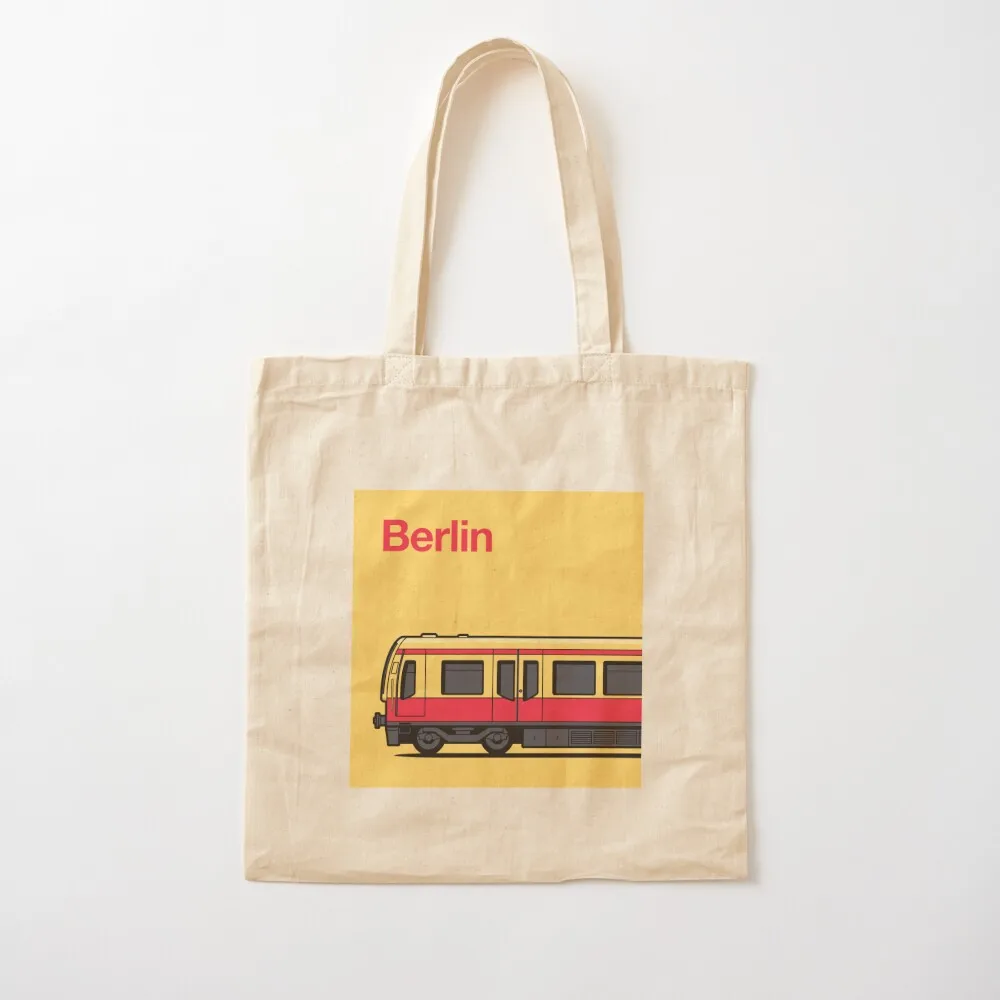 Berlin Class 481 Yellow World Train Side Germany Tote Bag Handbags handbag women bag cute pouch bag