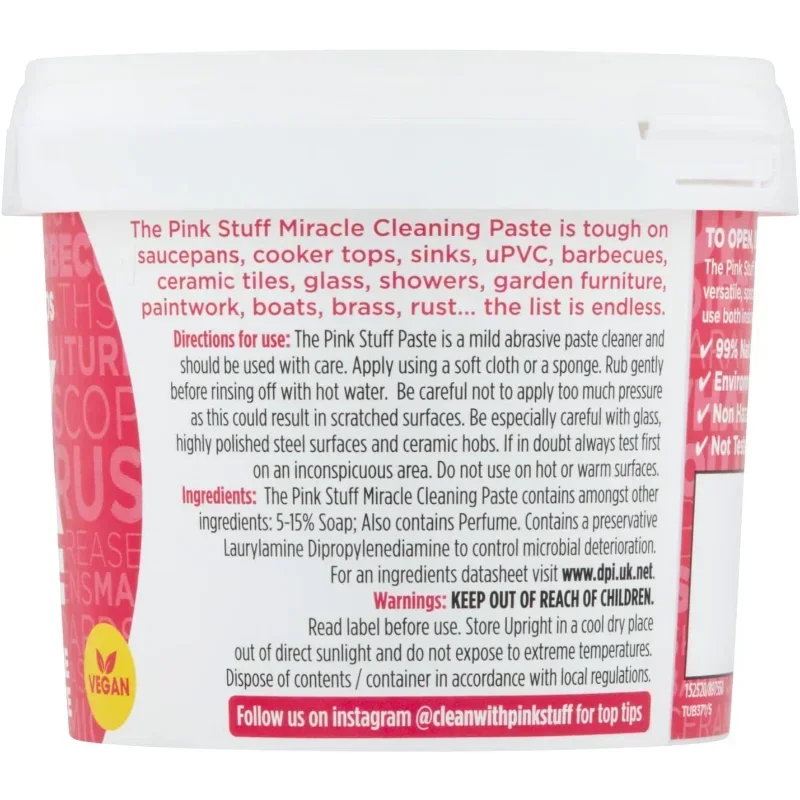 The Pink Stuff - معجون التنظيف المعجزة لجميع الأغراض