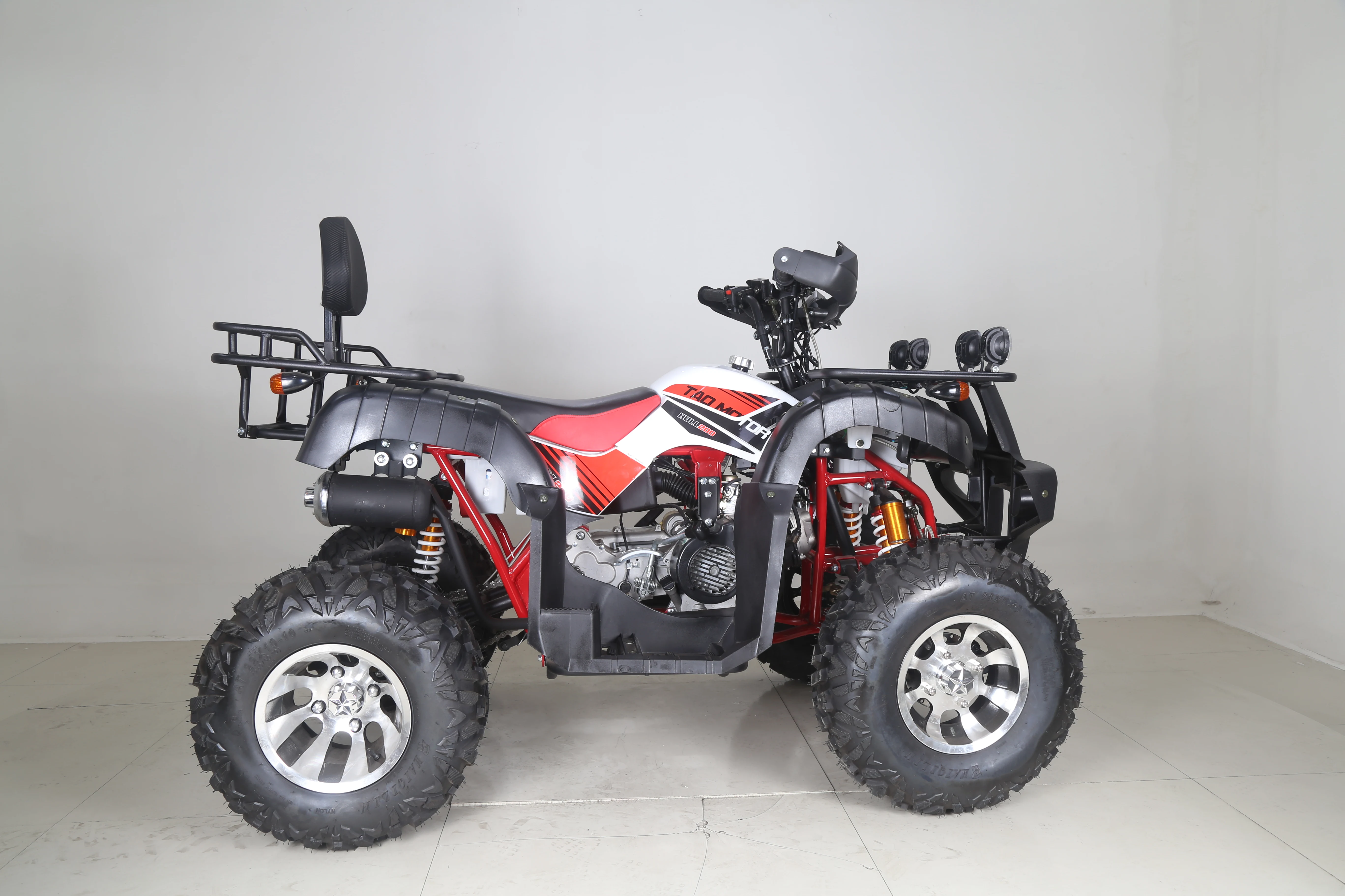 200cc 48V Quad Automatic Tao Motor Bull 200 Quad ATV With EPA ECE Electric Start Atv Chain Drive 2WD