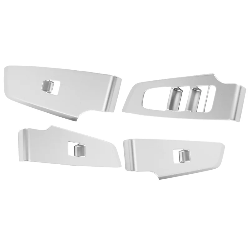 

Изысканная стеклянная панель переключателя подъема, украшение на окно, подлокотник, наклейка, переключатель подъема для Mitsubishi Outlander 23, автомобильные аксессуары Pa