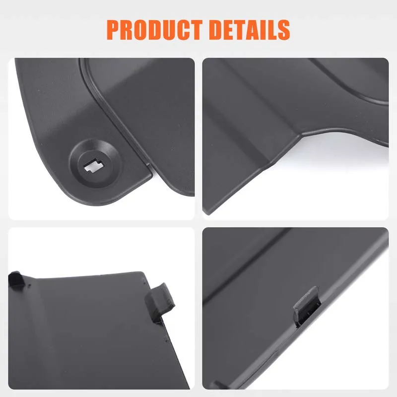 

For Land Rover Range Rover Vogue 2013-2021 ABS Black Car Rear Bumper Trailer Covers Decorative Stickers Car accessories LR056298