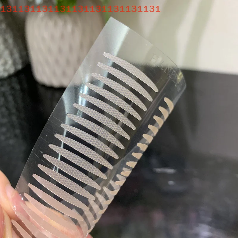 1 ورقة غير مرئية مزدوجة أضعاف شريط لاصق للجفن ملصق ذاتية اللصق أداة ماكياج لتعزيز العين #1