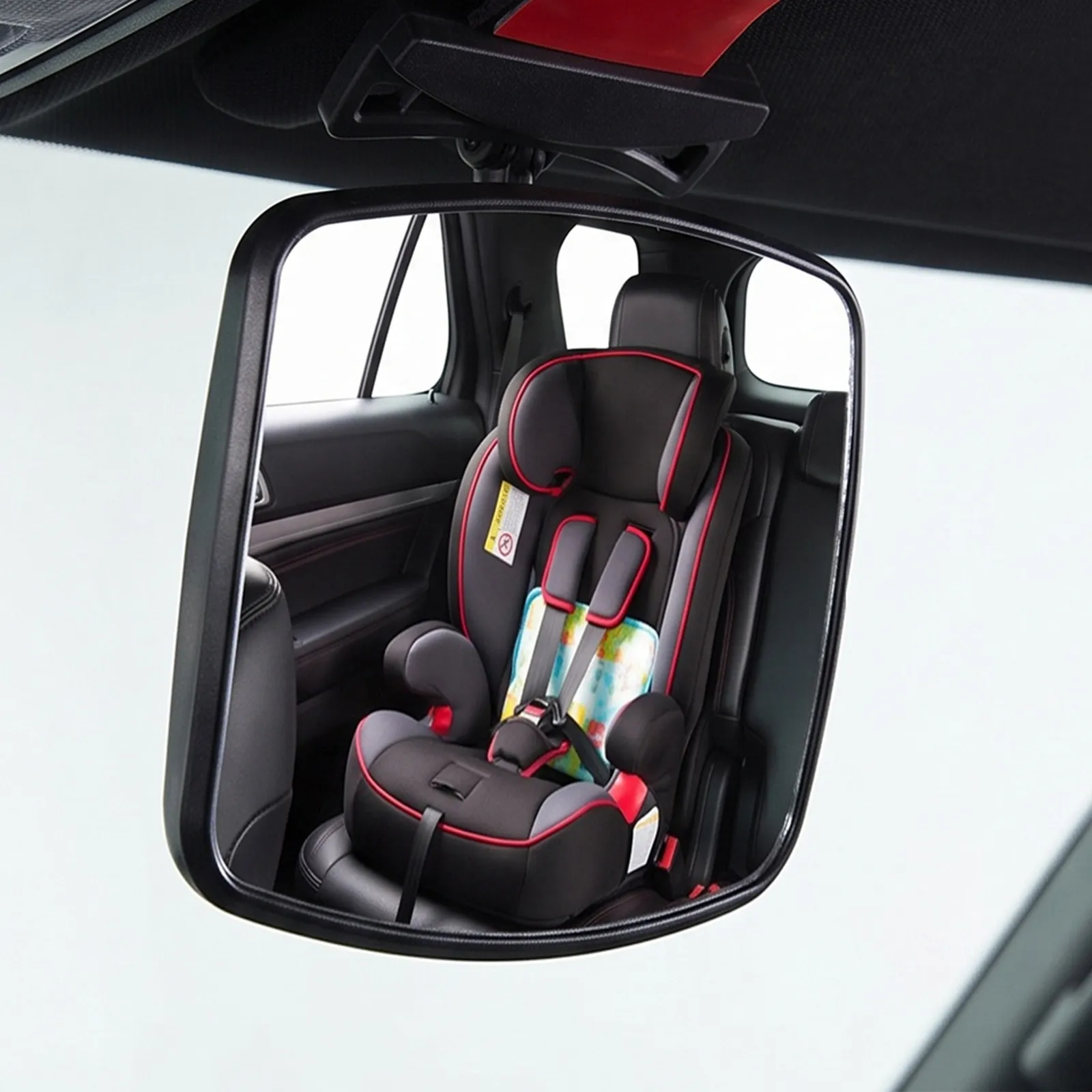 2Pcs Rear View Mirrors Shatterproof Wide Angle Auto Car Seat Mirror for Infant Safety Rear Facing Monitor
