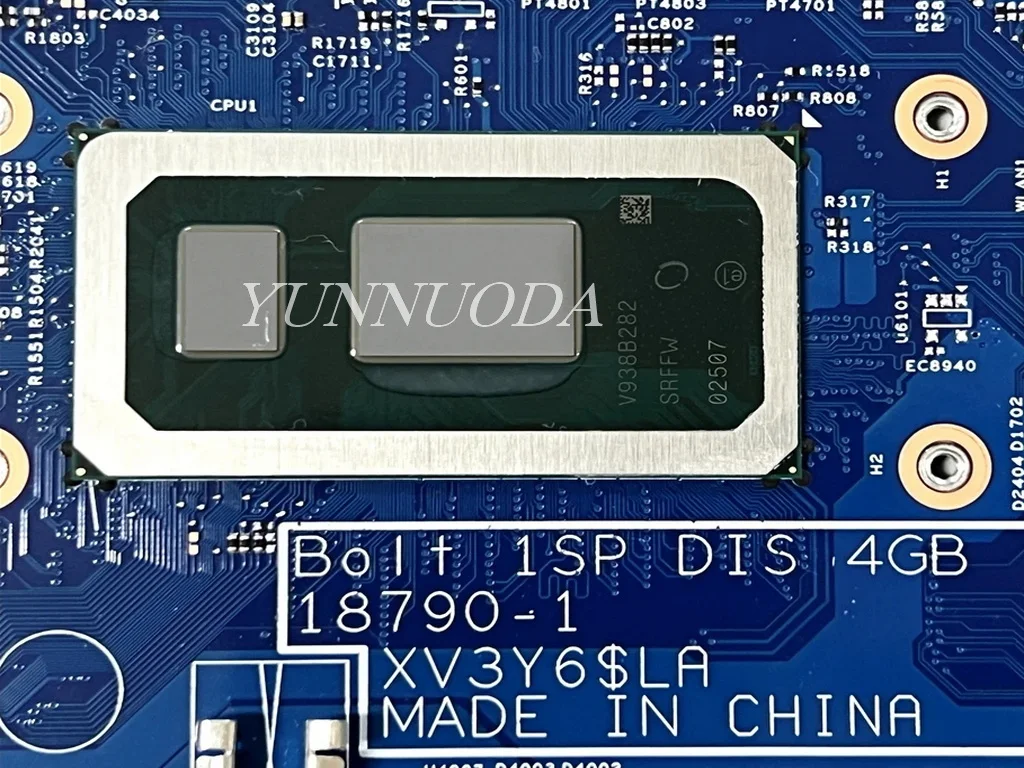 Imagem -03 - Placa-mãe 187901 para Dell Inspiron 15 5583 5584 com I78565u Cpu 940mx Gpu 2g 100 Testado