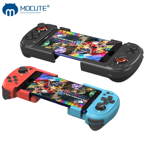 Mando inalámbrico Mocute 061, controlador de juego dividido izquierdo y derecho, Joystick de juego Bluetooth para Android, IOS y PC