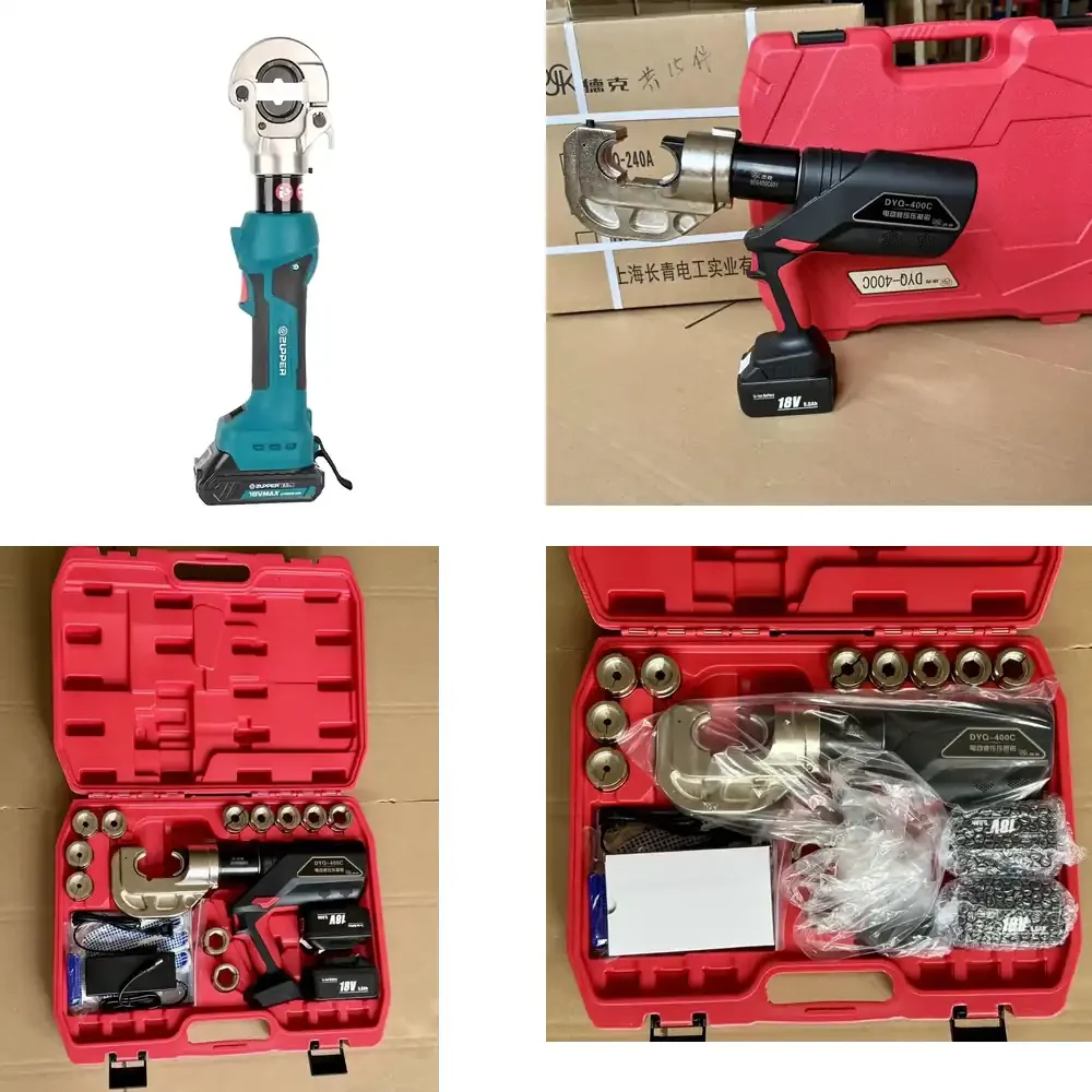 

Cordless Electric Cable Crimping Powered Hydraulic Wire Crimper Hydraulic