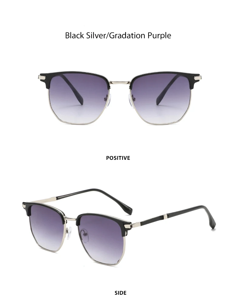 2025 neue Mann Frau Sonnenbrille Augenbraue Rahmen Brillen Mode Vielseitig Retro Hohe Qualität Sonnenbrillen Unisex UV400 Shades – Detail 8