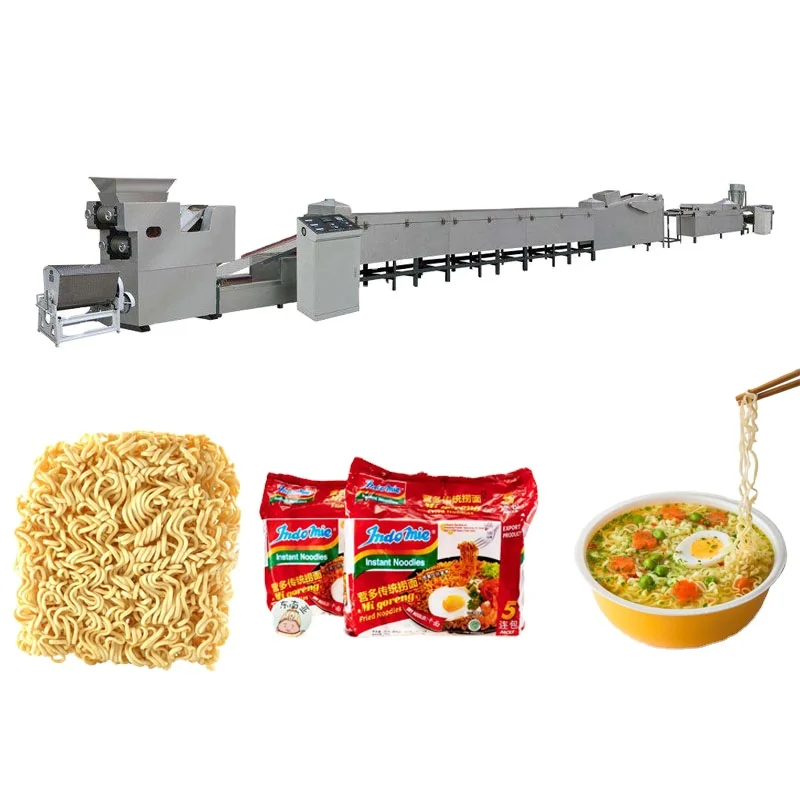FOODLINE Export Standard Instant Noodle Production Line CE Certified Noodle Processing Machinery For Overseas Market