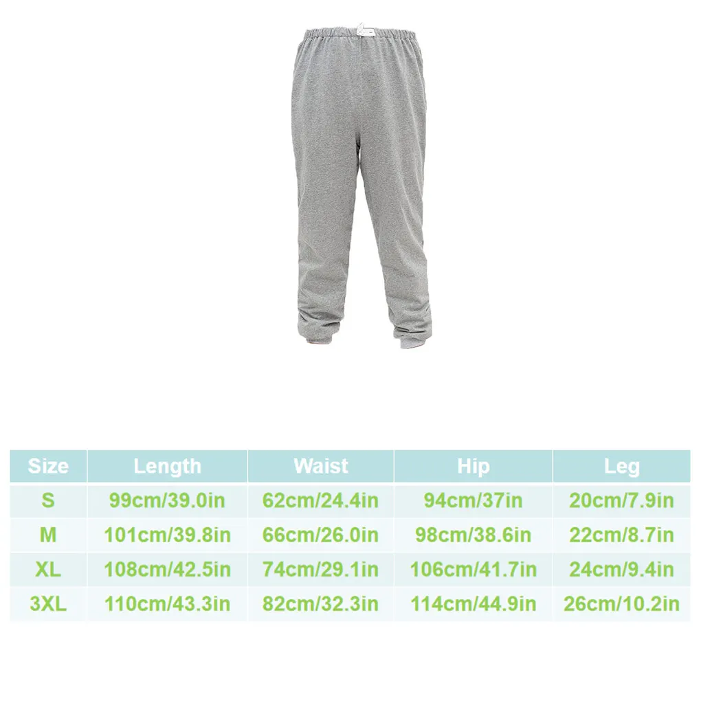 Reusable Urine Pants Old Man Dirty-resistant Impermeable Trousers Adult Cropped Diaper Leak-proof Cotton Shorts S