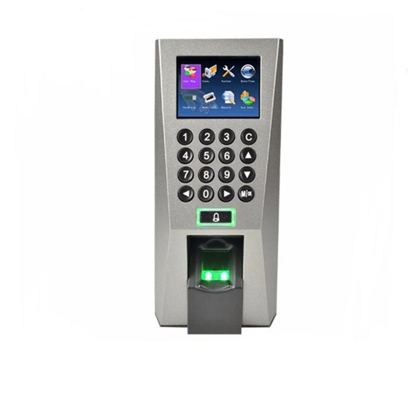 new F18 is a high-speed fingerprint recognition fingerprint access control attendance terminal based on the ZMM210-TFT platform