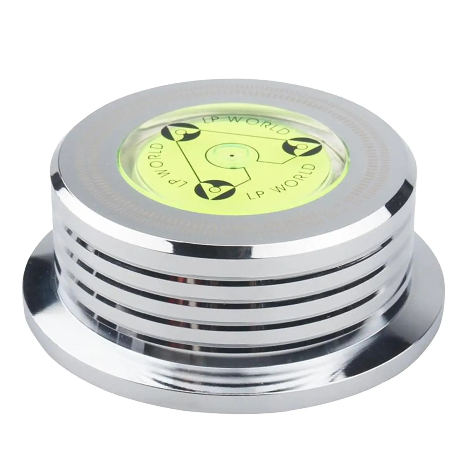 Aluminum Alloy Record Clamp Weight for LP Turntable Disc Stabilizer Reduce Vibration Improve Sound Quality