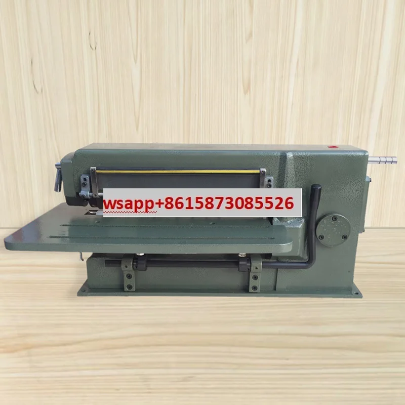 Round knife slitting machine//PVC /leather /genuine leather