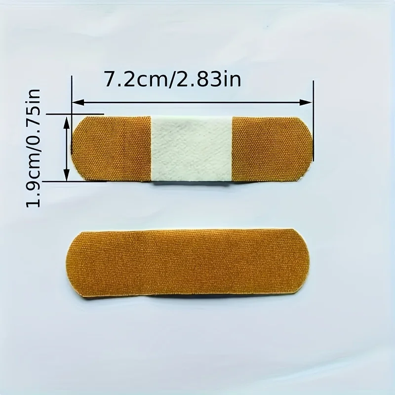 200/100pcs PE Bandage Patches] 200pcs/100pcs High Quality PE Bandage Patches | Breathable, Individually Packaged