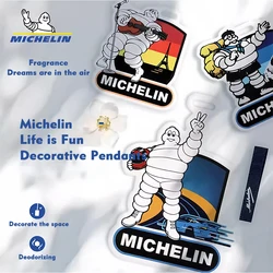 Colgante de fragancia Michelin para coche, interior de coche para hombres y mujeres, Fragancia ligera de larga duración