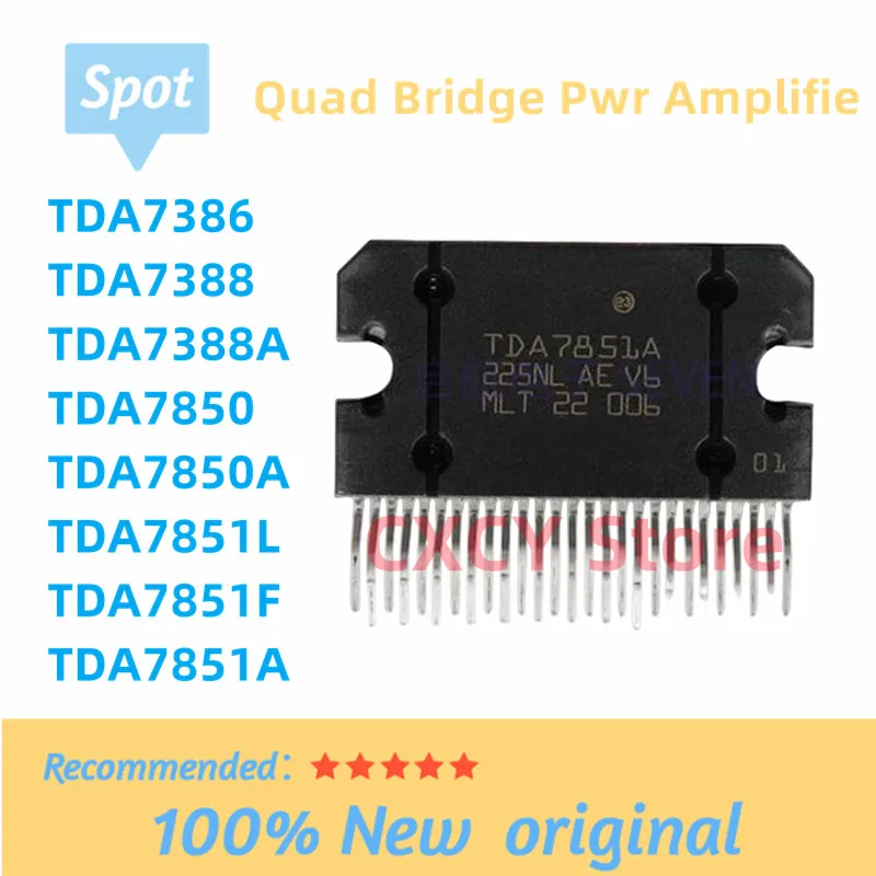 5PCS TDA7386 TDA7388 TDA7388A TDA7850 TDA7850A TDA7851L TDA7851F TDA7851A 100% Original Brand New