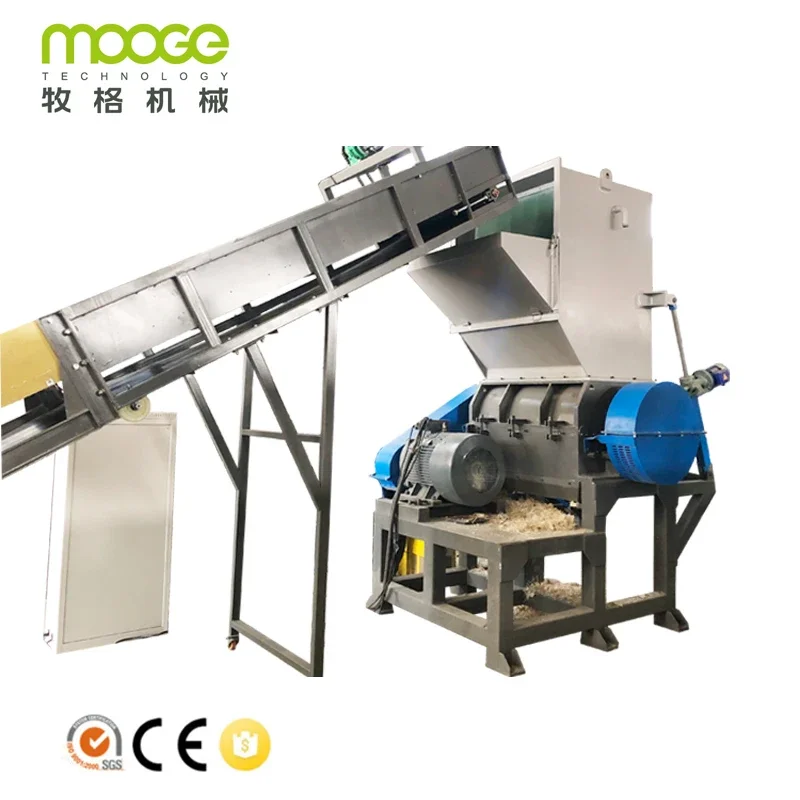 Plastic bottle crushing machine for RPET Bottle Recycling line