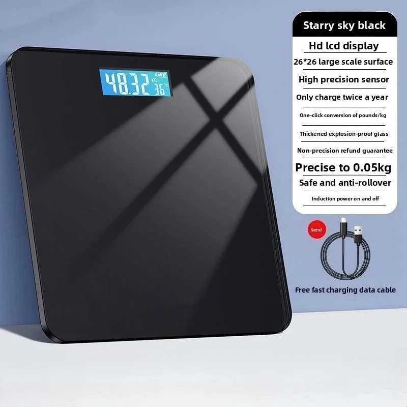 2026 High Precision Human Body Electronic Household Health Scale Bathroom Accurate Weight Measuring Device,Weighing Scales