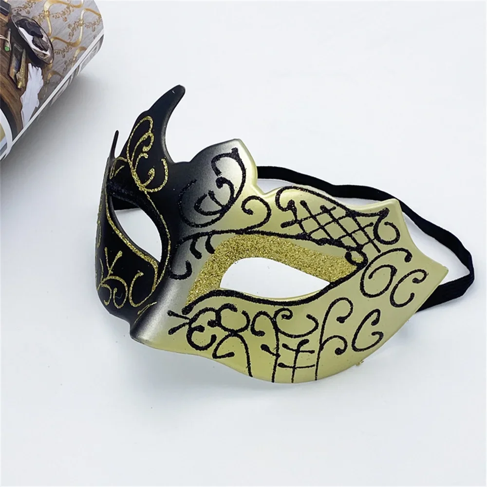 2pcs Couple Masks Women Men Masquerade Ball Eye Mask Carnival Performance Party Dance Costume Cosplay Accessory