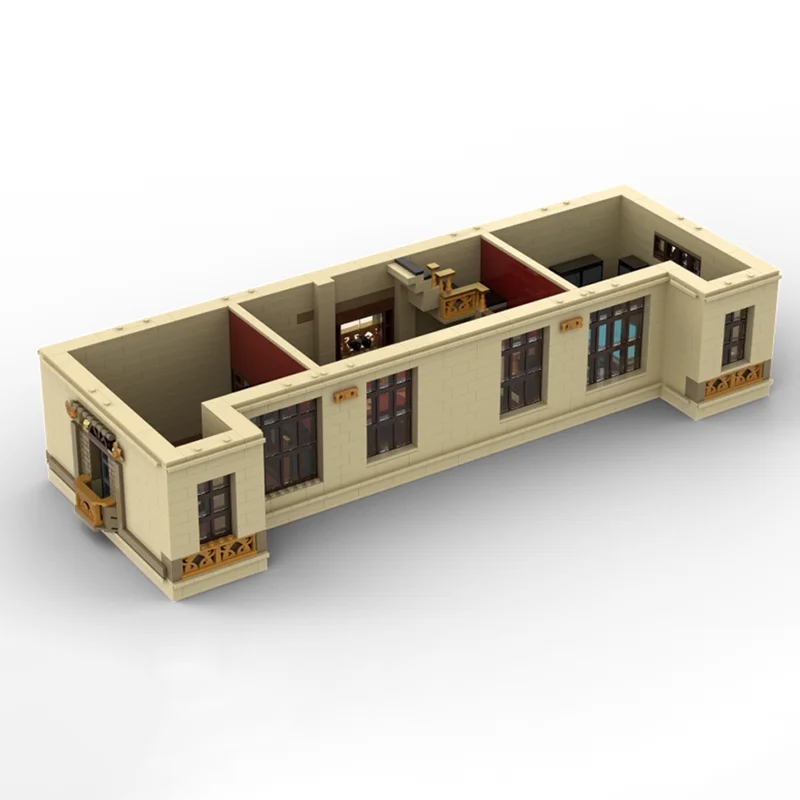 سلسلة الأفلام الشعبية Moc قوالب بناء فيلم مانور نموذج التكنولوجيا وحدات كتل هدايا عيد الميلاد اللعب لتقوم بها بنفسك مجموعات الجمعية