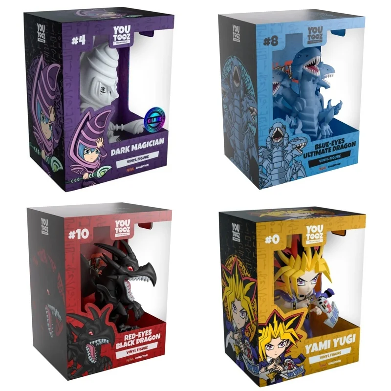 

New Original Youtooz Vinyl Figure Yu-Gi-Oh Red Eyed Black Dragon Anime Creative Model Statue Desk Decor Toy Collectable Gift