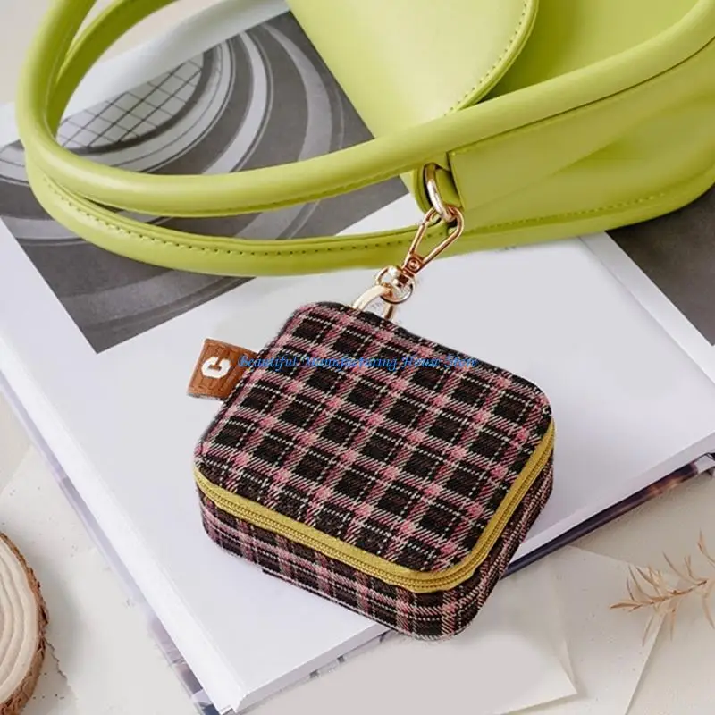 

E56A Sturdy Jewelry Display Case with Adjustable Sections Home Decoration Suitable for Office Supplies Household Accessory