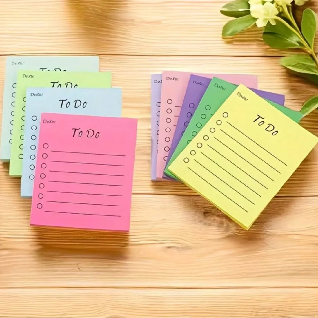 This package (150 sheets in total), random color mixed color to-do list sticky note paper