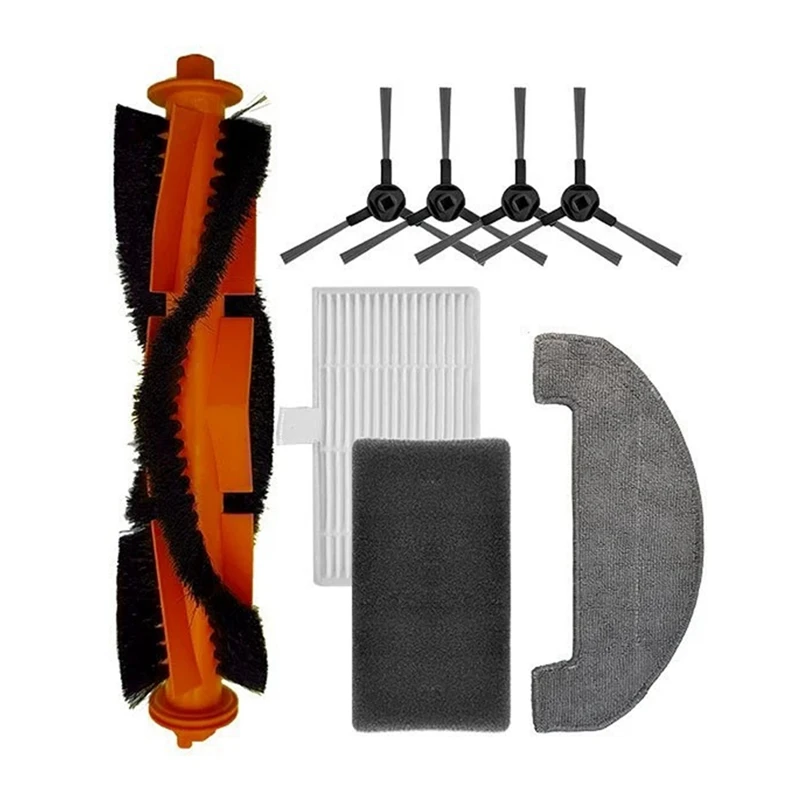 อะไหล่ทดแทนสําหรับ Dreame Mova E10/ E20 PLUS เครื่องดูดฝุ่นหลักแปรงด้านข้าง HEPA FILTER Mop Pad