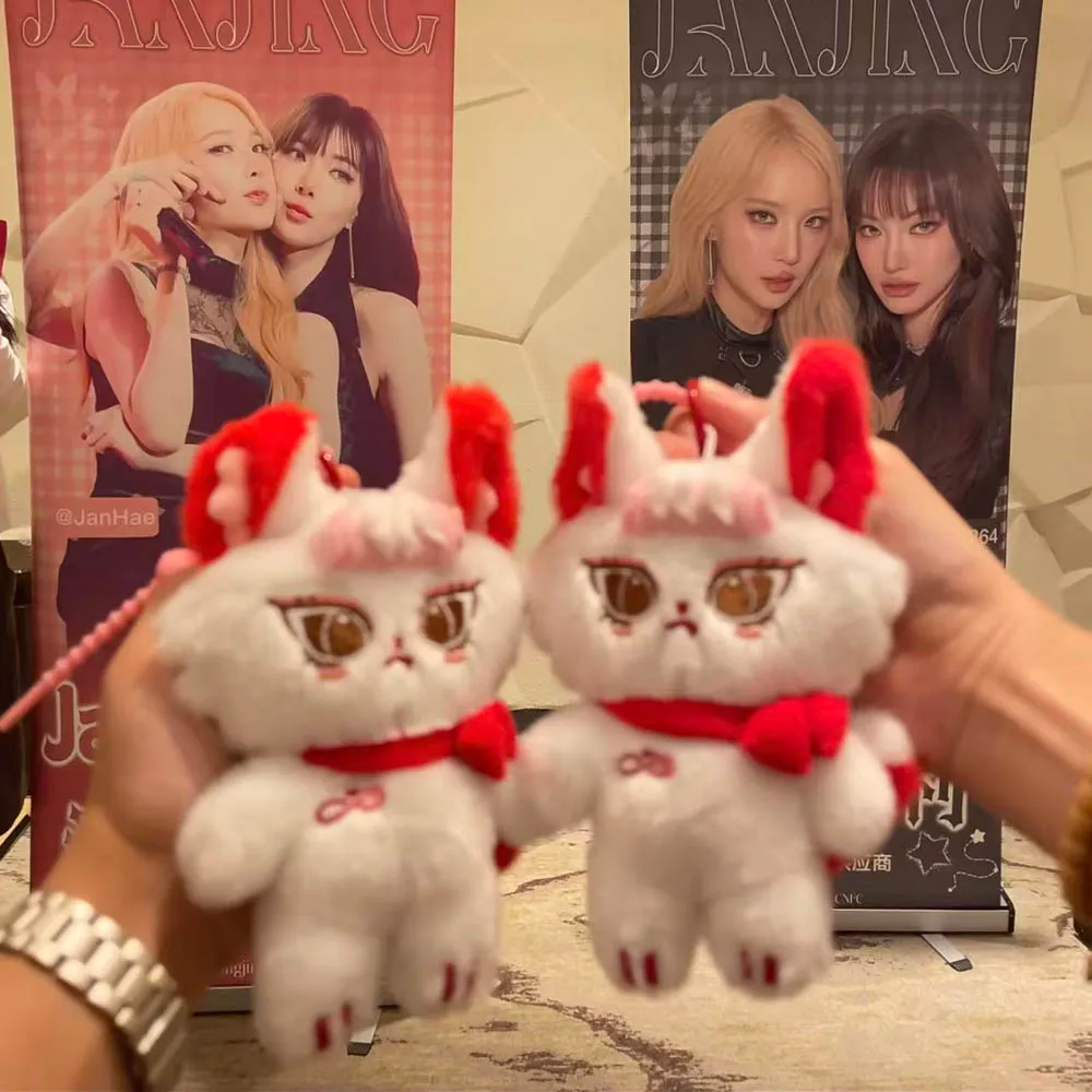 Kawaii Fanmade GMMTV Thai Star Plush Keychain Janjingjing MilkLove NamtanFilm EmiBonnie ViewMim Doll Pendant Fans Gift