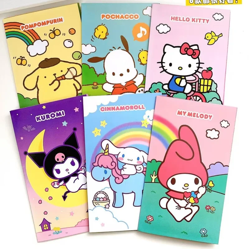 30pcs-lot-sanrio-kuromi-pompompurin-melody-stickers-cute-kitty-scrapbook-diy-diary-decorative-sealing-sticker-album-stick-label