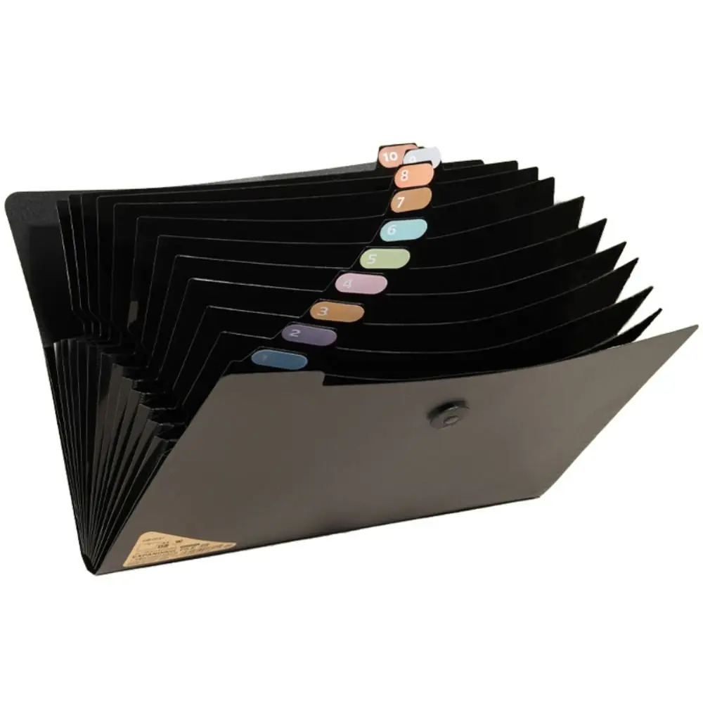 Cartella di File in PP A4 nuove forniture per ufficio a 8 strati borsa di smistamento per Organizer per File espandibile borsa per documenti multistrato
