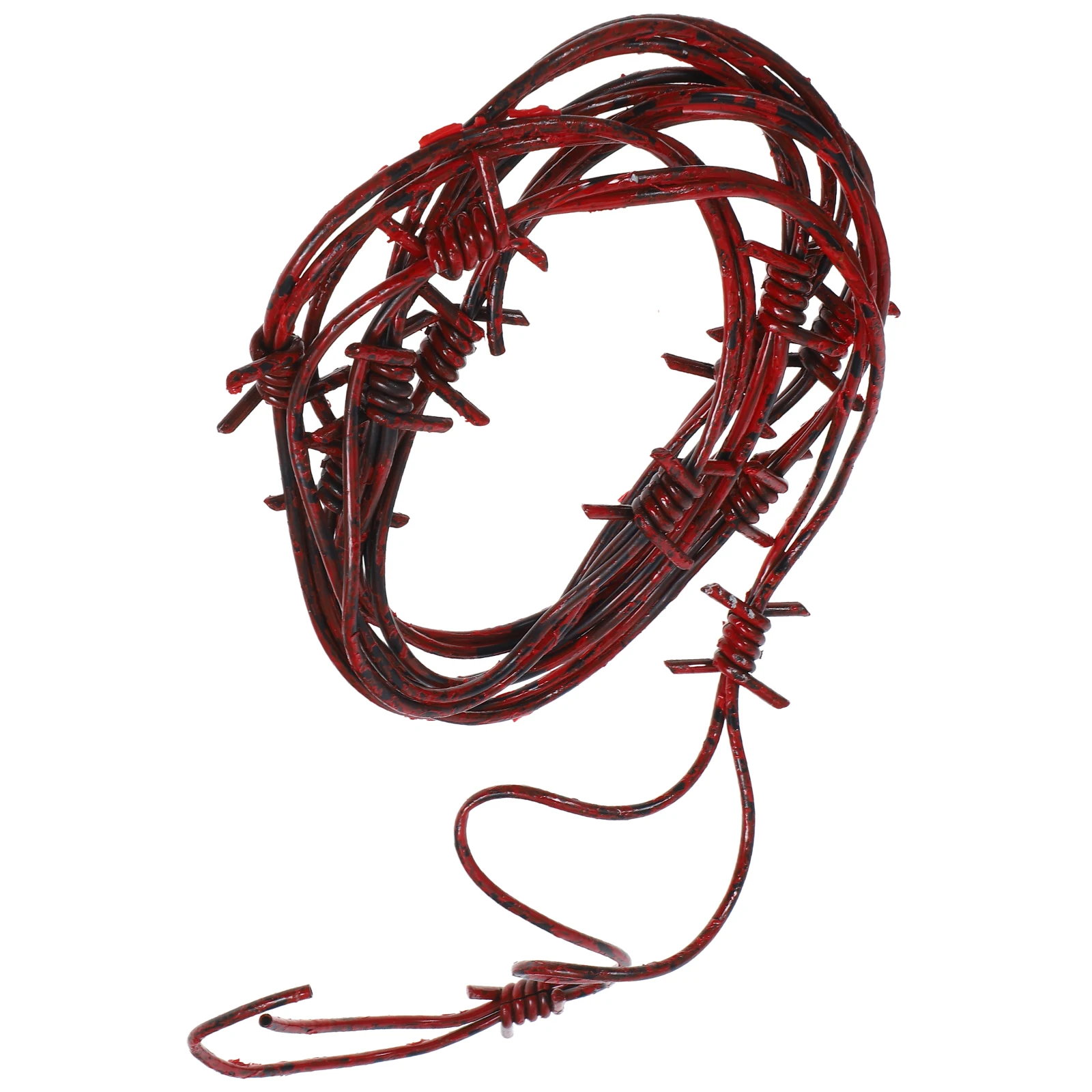 

Halloween Barbed Wires Prop Decorative Chain Wire Scary Party Ghost House Funny Ornament Simulation Barbed Wire New Gadgets Toys