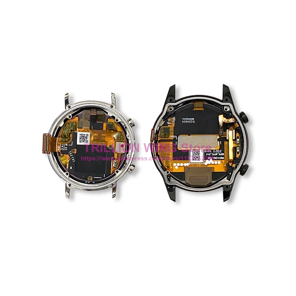 Original For Huawei Watch GT2 GT 2 LCD Display Touch Screen Digitizer For Huawei GT 2 42MM 46MM Display LTN-B19 Replacement