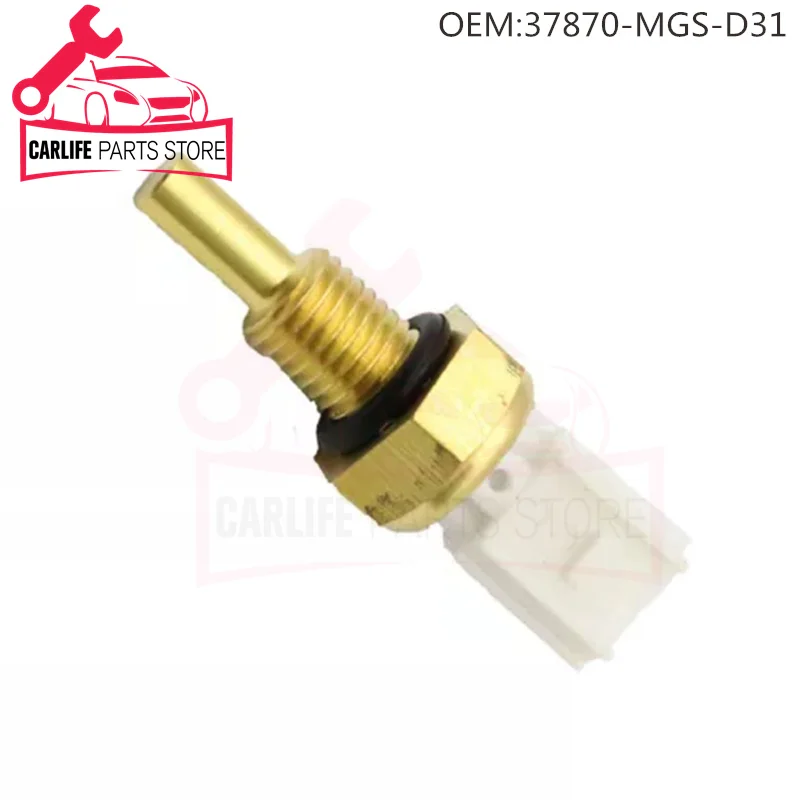 37870-MGS-D31 For Honda SXS TRX CBR CMX CRF CTX GL NC CB500 CB500X CB500F 2014-2019 Coolant Water Temperature Sensor 37870MGSD31