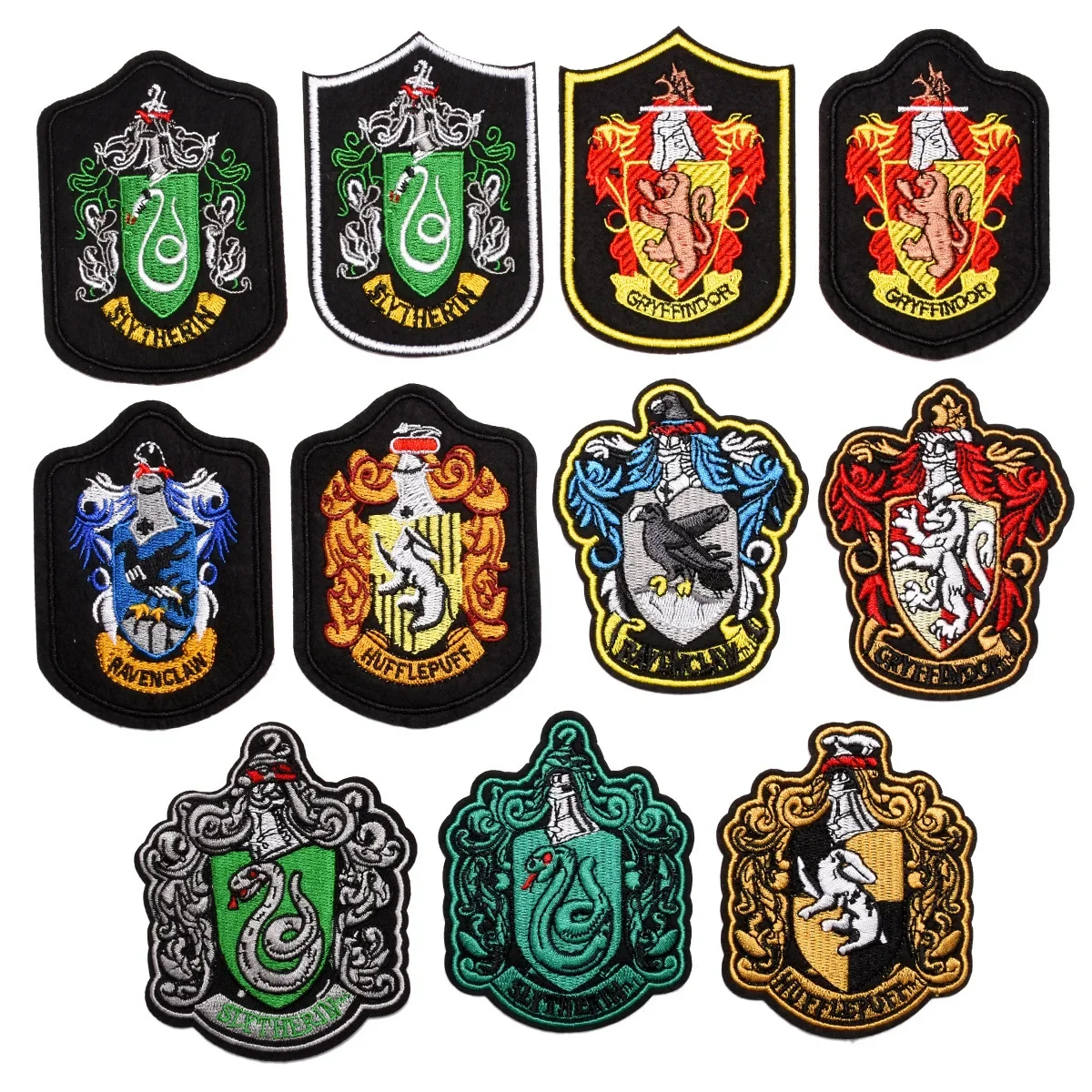 Anime Harries Magic AcademyFigure Embroidery Patches on Clothes Stickers for Jacket Cartoon Potter Pants Bag Clothing Patch