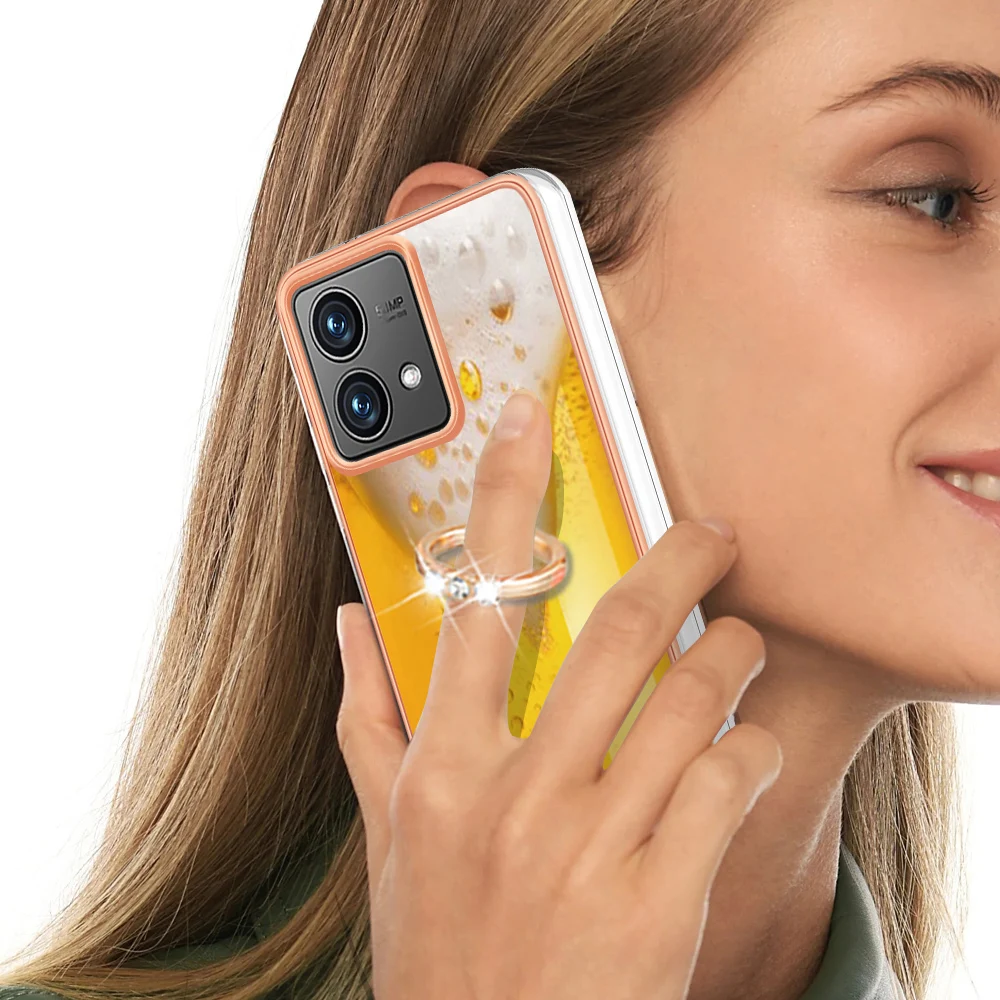 Case For LG G9 Velvet Vintage Phone Cases Glitter Graffiti Shockproof Holder Back Cover image 6