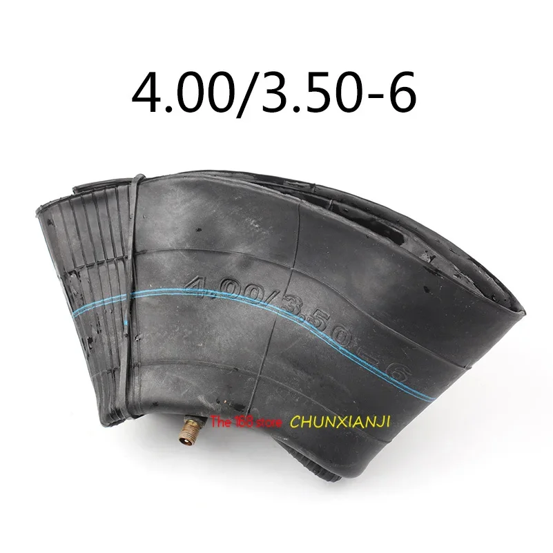 4.10/3.50-6 4.00/3.50-6  inner Tube  tire  with Straight Valve Stem for e-Bike, Wheelbarrow Scooter, Mini Motorcycle , Mowers