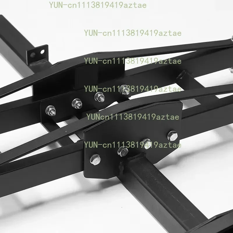 New Heavy Steel Motorcycle Carrier Hitch Mount Ramp Receiver Bike Carrier For 2 E-bikes Scooter Dirt Bike Trailer Hauler