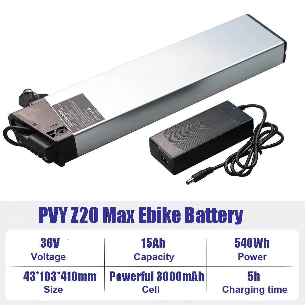 36V 10ah 10.4ah 10.5ah 15ah 48V 13ah 16.5ah E-Bike Li-Ion Batterij Voor Pvy Z20 Pro Plus Max Turbo Libon Elektrische Fiets