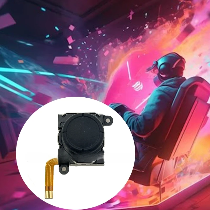 O polegar analógico da vara do metal aumenta a precisão do polegar para o gamepad