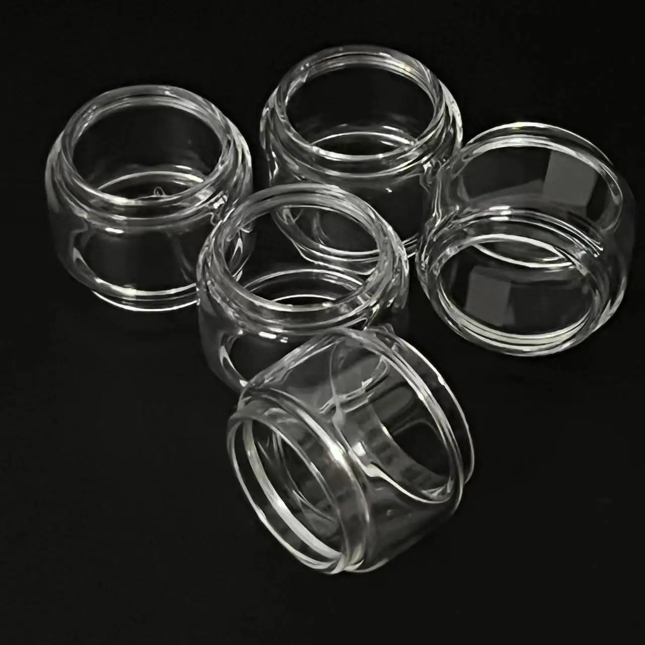 10/5PCS 3D Printing Glass Measuring Cup Refill Set (iTank/2/T Gen200/80S/Max/SE Target200/100/80) Mini Fat Decorative Glass Ring