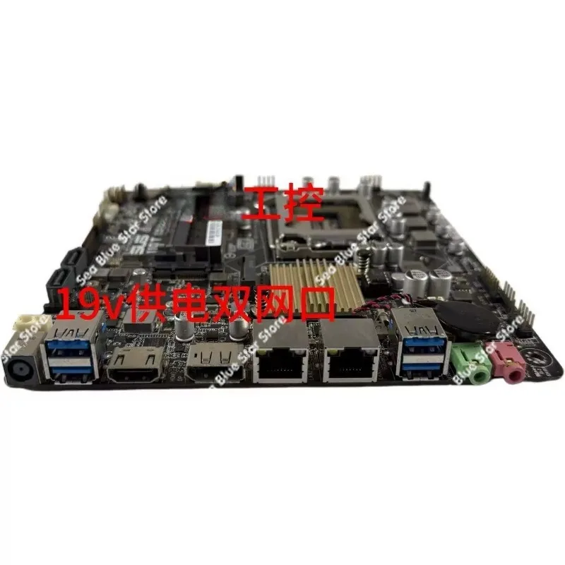 Industrial Control Main Board ASUSH110T Dual Network Port Mini 17 * 17 DDR4 Second-hand Disassembly Main Board