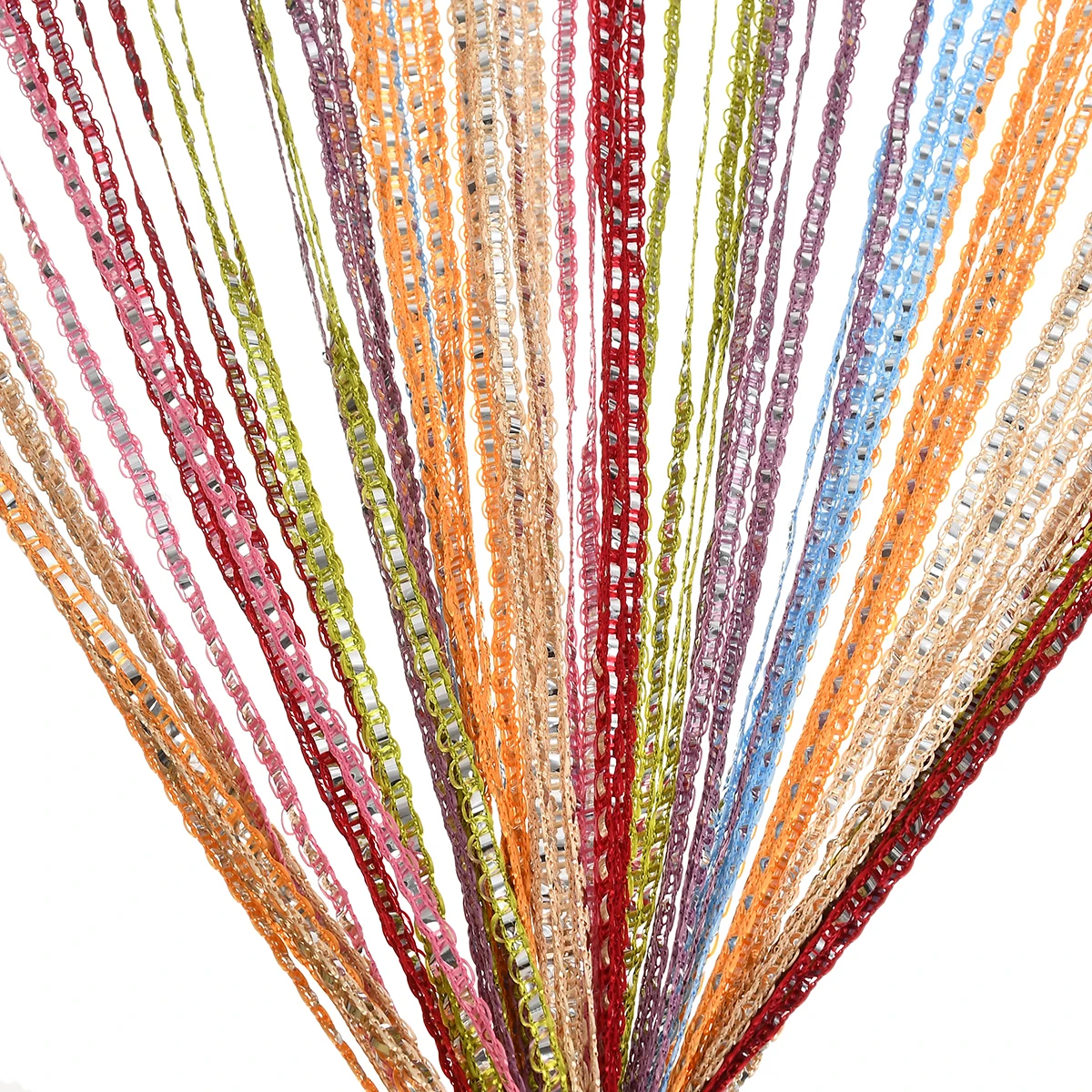 Door / Window Panel Fly Screen Fringe Room Screen Tassel Panel Beaded Curtains