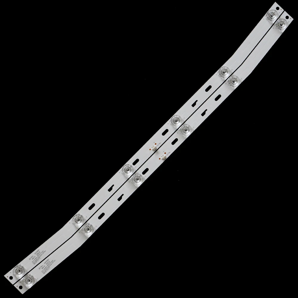 2pcs 560MM 6lamps LED Backlight Strip for JS-D-JP32EU-061EC(70329) R72-32D04-024 MGTV320KA