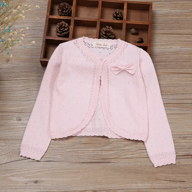 0-11yrs Red Kids Cardigan Sweater Girl Outerwear Long Sleeve Cotton Girls Jacket 1 2 4 6 8 10 11 Years Old Kids Clothes 175024