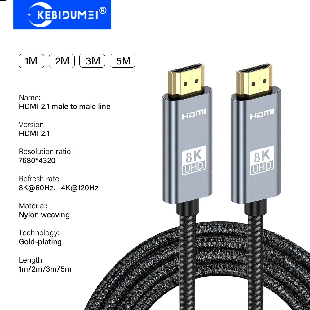 8K Hdmi 2.1 Cable 4…