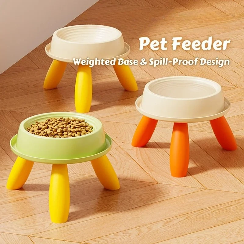 

Pet Feeder – Anti-Slip Bowl with Weighted Base & Spill-Proof Design for Cat/Dog food bowl Dog food dispenser cat accessories