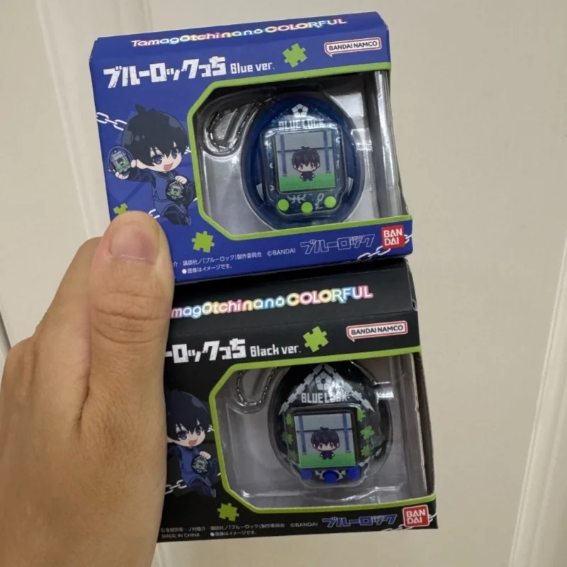 

In Stock Authentic Bandai Premium Blue Lock-Tchi (Tamagotchi Nano Colorful) – Color Screen Electronic Pet For Anime Collectors