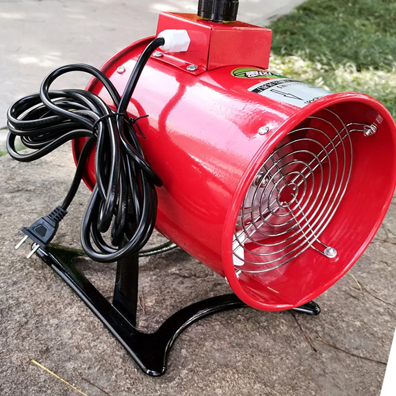 

Removal Portable Mobile Exhaust Fan Industrial Powerful Portable Axial Fan 220V Ventilation Tunnel Marine Construction Dust Fan