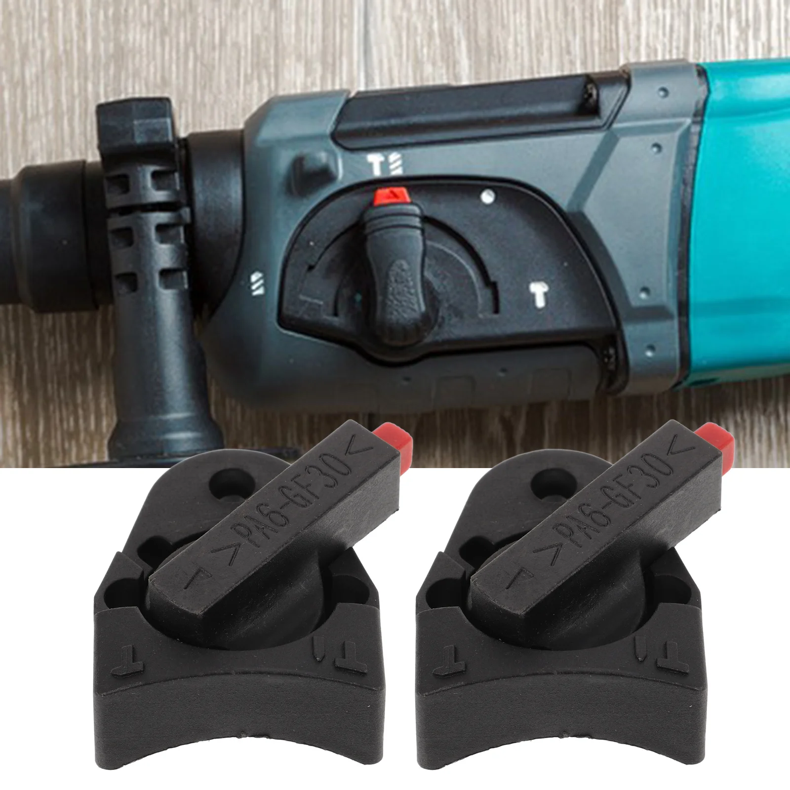 

6Pcs Electric Hammer Drill Gear Shift Switch Dual-Use Replacement Part Power Tools Accessories Rotary Converter Switch